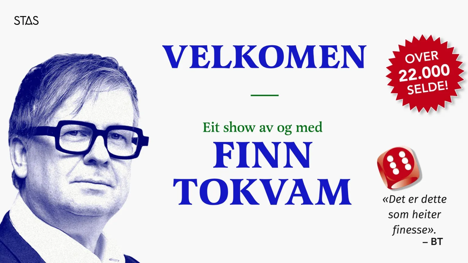 Finn Tokvam // Velkomen