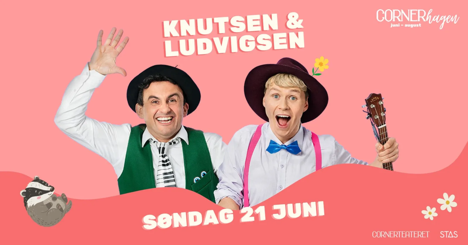 Knutsen og Ludvigsen i Cornerhagen