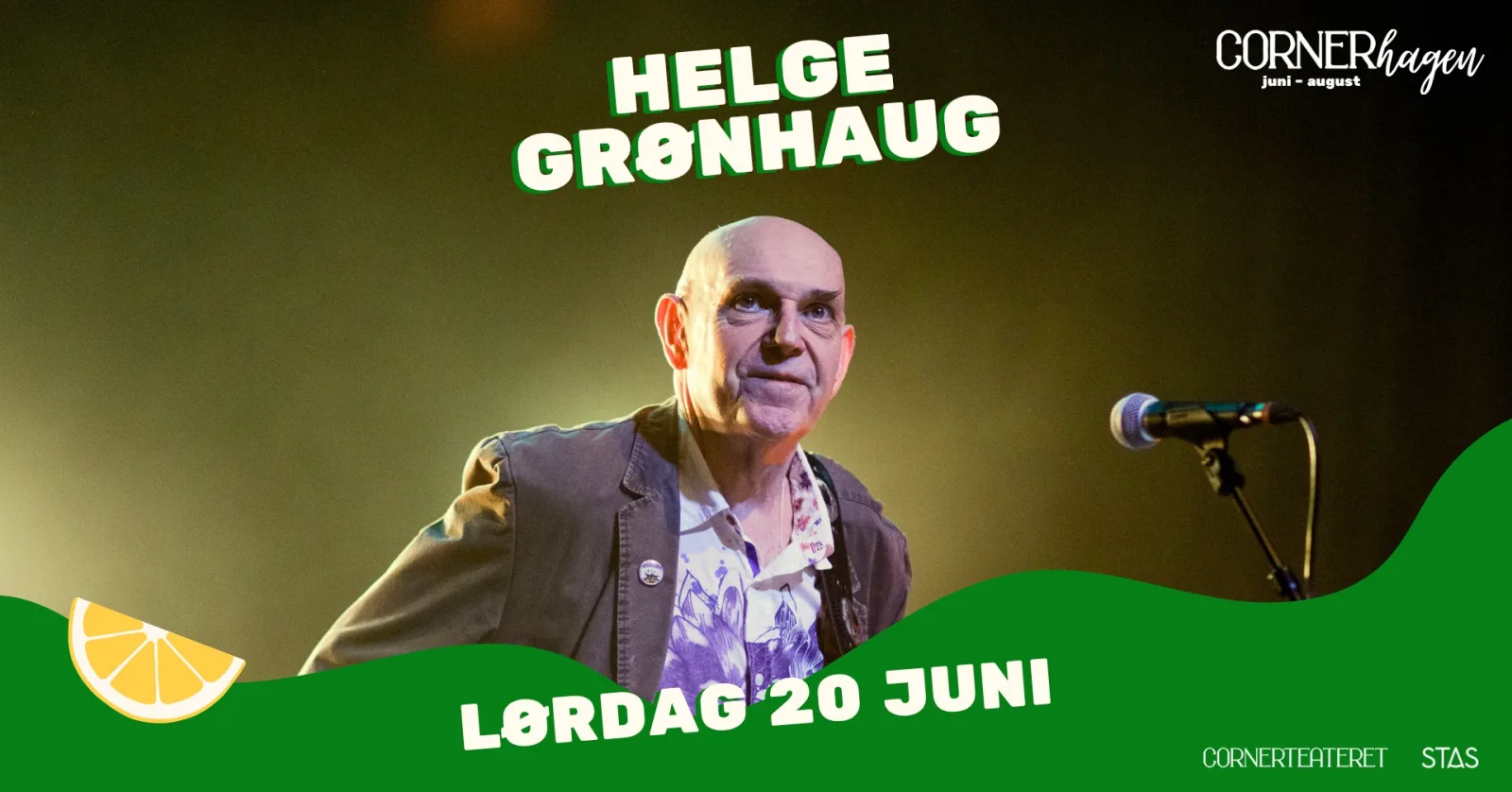 Helge Grønhaug i Cornerhagen