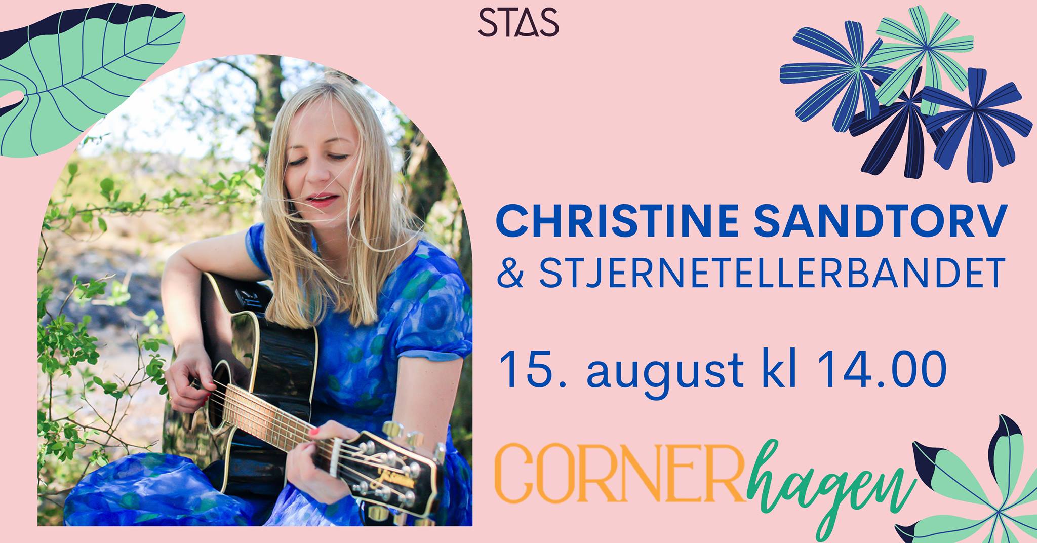 Christine Sandtorv og Stjernetellerbandet i Cornerhagen  - Stas Artist 