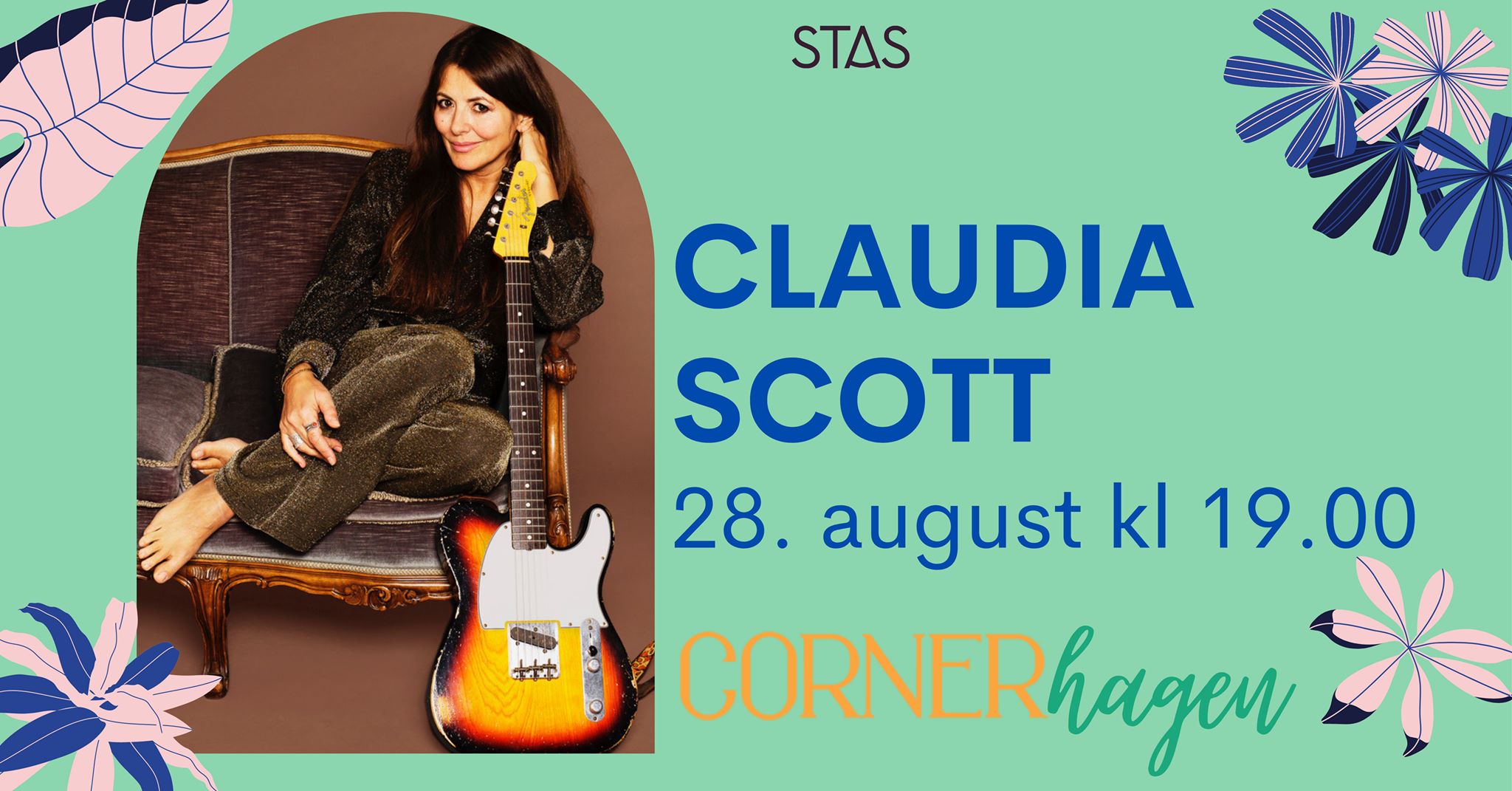 Claudia Scott i Cornerhagen  - Stas Artist 