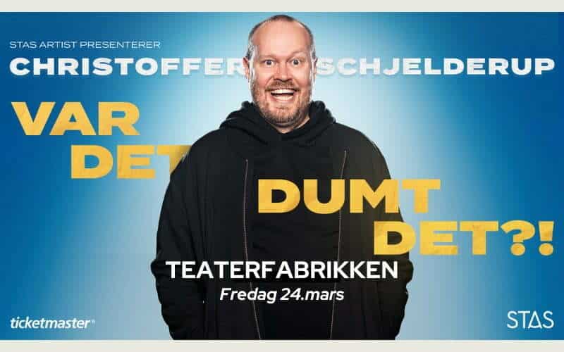 Christoffer Schjelderup - Var det dumt det? - Stas Artist Christoffer Schjelderup - Var det dumt det? - Stas Artist