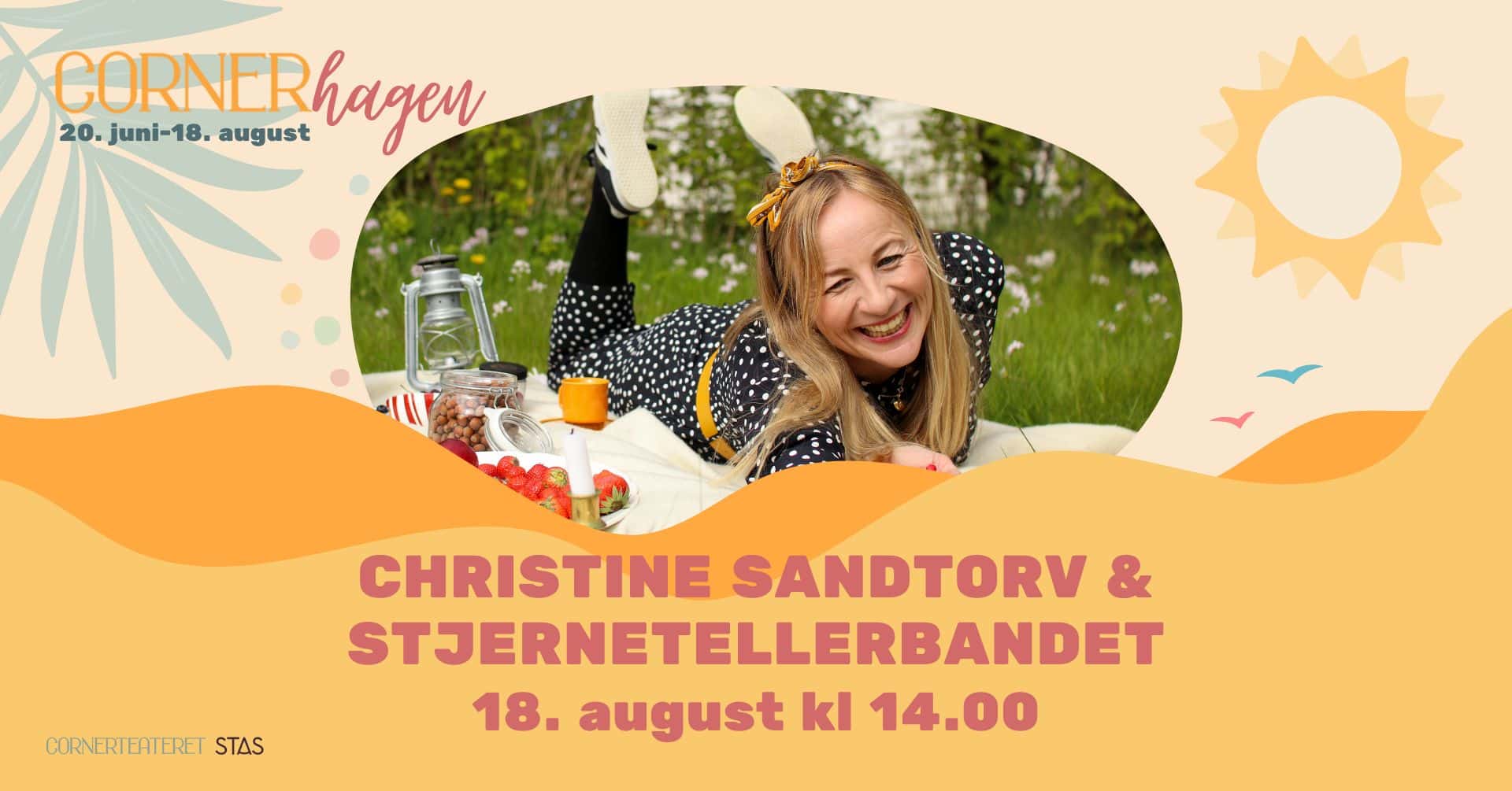 Christine Sandtorv og Stjernetellerbandet i Cornerhagen 1